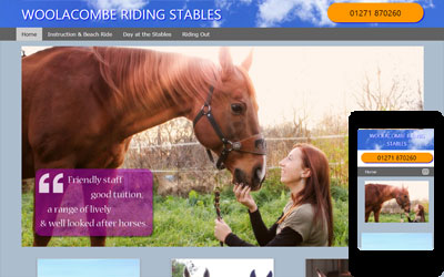 Woolacombe Riding Stables, click for details