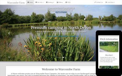 Warcombe Farm Campsite, Mortehoe & Woolacombe, North Devon