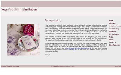 Your Wedding Invitation, click for details