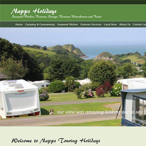 Napps Campsite in North Devon